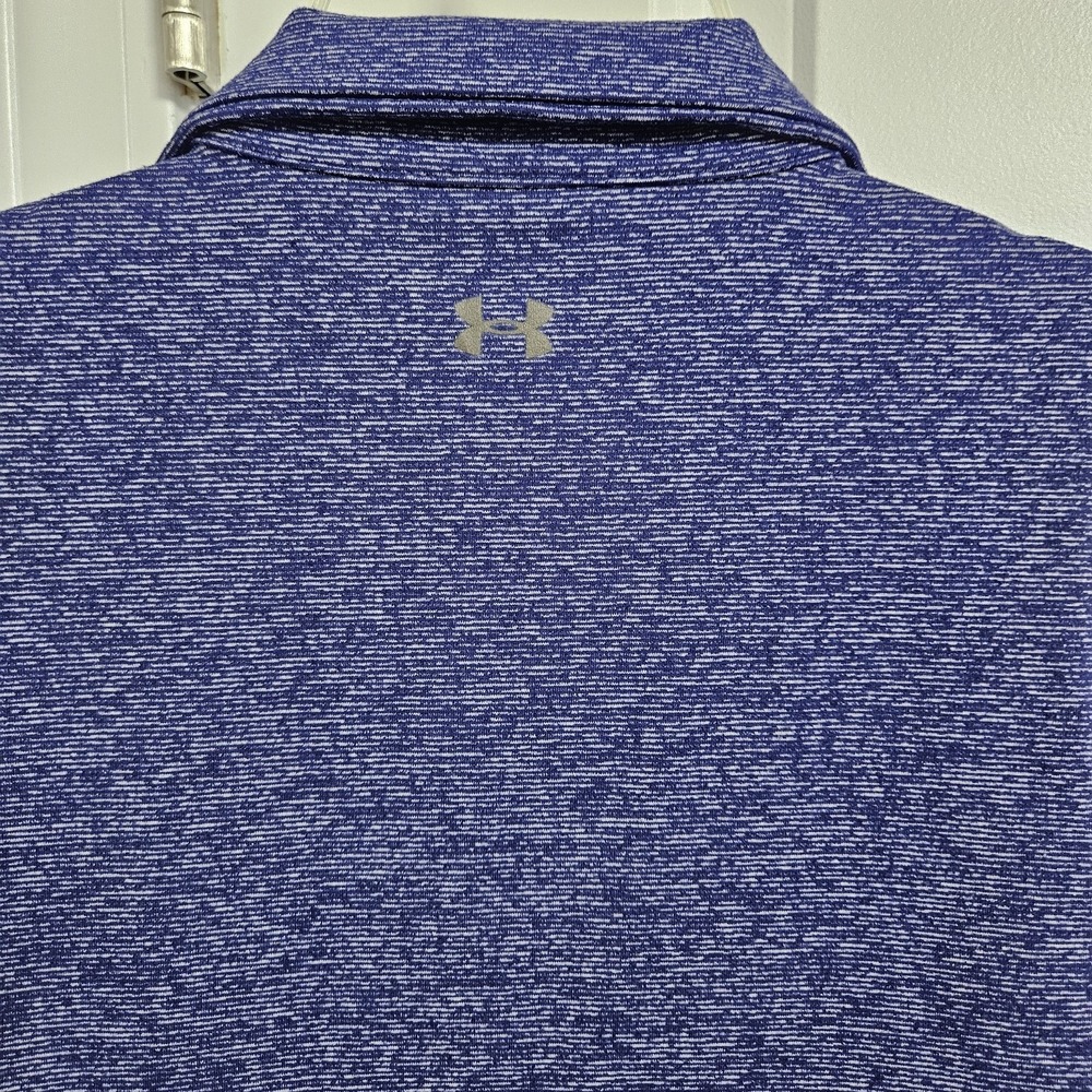 Under Armour Vest Womens Sm Blue Space Dye Full Zip Fitted  Athletic Athleisure - Picture 8 of 9